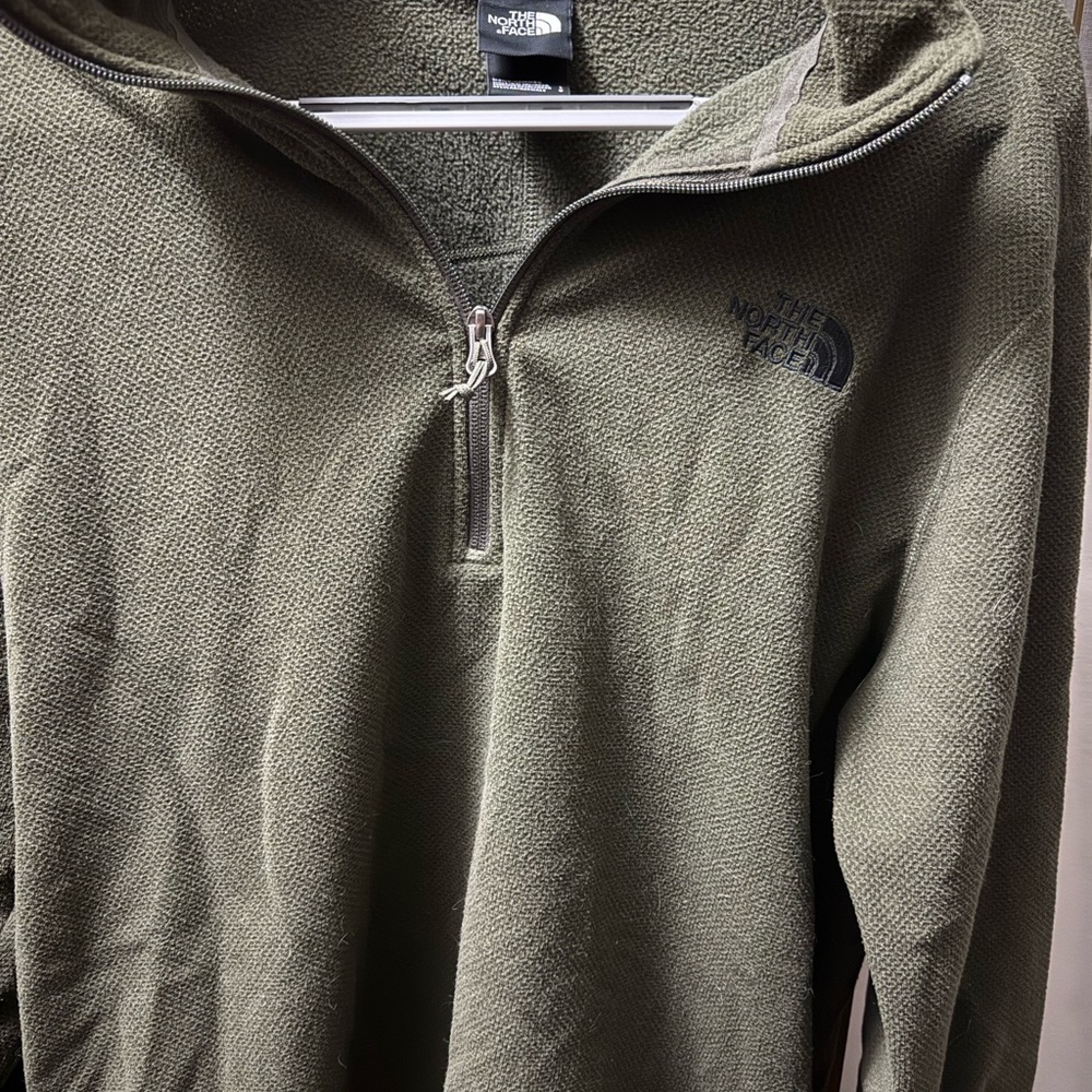Northface Pull-Over Sweater (Green) - image 2